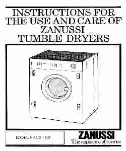 Zanussi Clothes Dryer TEi935-page_pdf